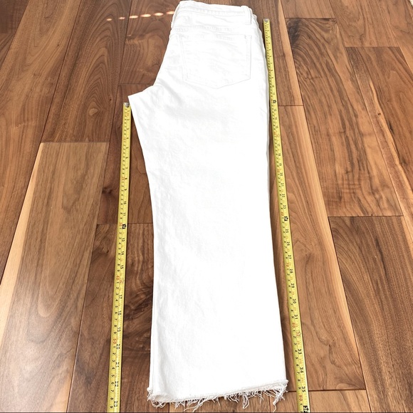 Madewell The High-Rise Slim Boyjean in Tile White, 27 T - Picture 14 of 15